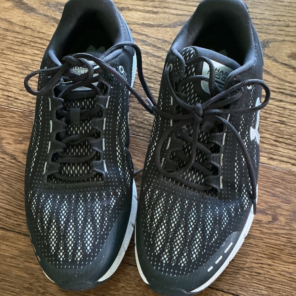 Under Armour Charged Rogue Men’s Size 10.5 Black Athletic Running Shoes Sneakers - Picture 2 of 10